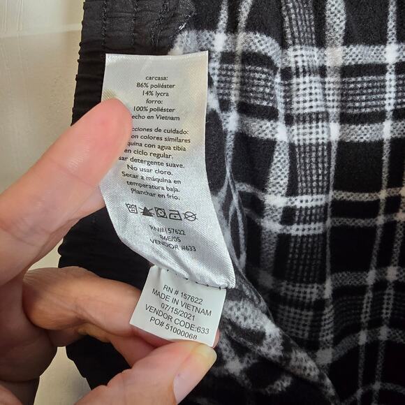 Eddie Bauer Flexion Polar Fleece‎ Lined Pants-Black-Womens 14 - Picture 7 of 9